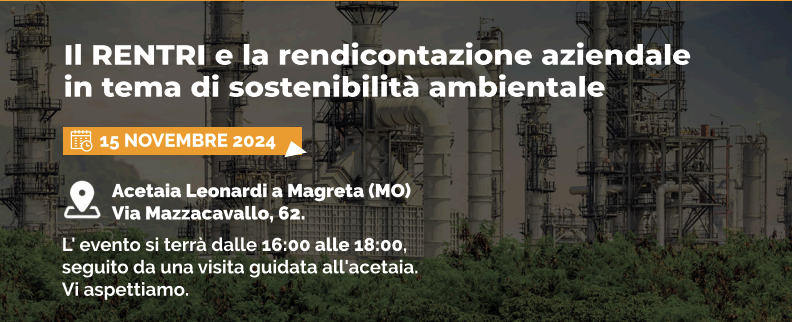 Il RENTRI e la rendicontazione aziendale in tema di sostenibilità ambientale